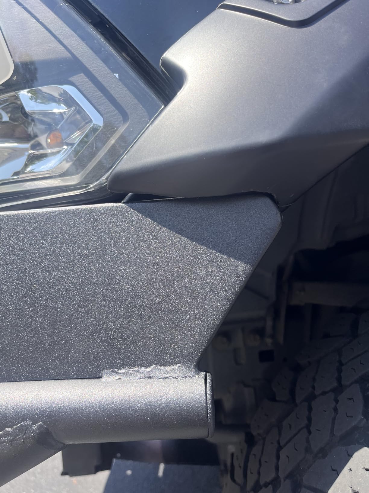 Tyger Auto Fender Flare Compatible with 2009-2018 Dodge Ram 1500; 2019-2024 Classic (Not fit R/T Rebel Warlock), Smooth Textured Black Paintable Bolt-Riveted Style 4pc | TG-FF8D4148 customer photo 1