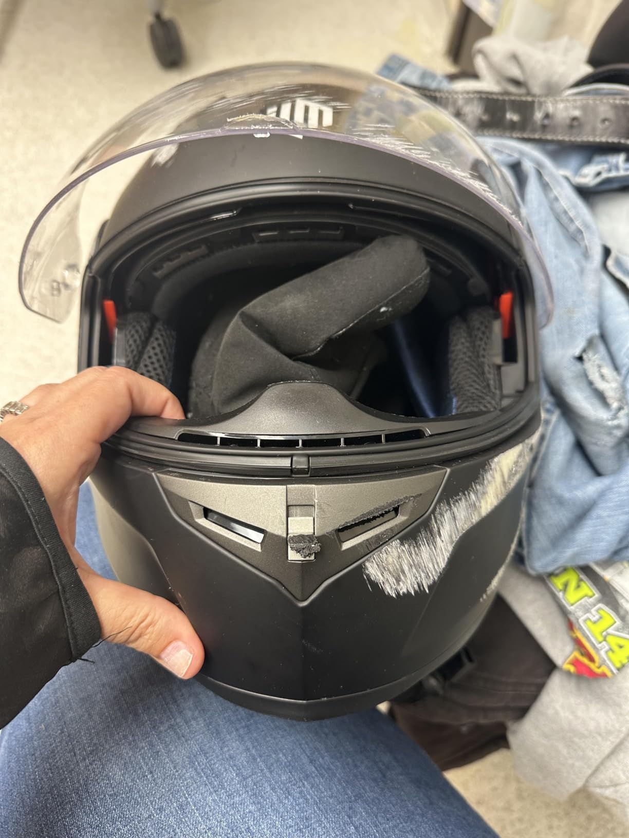 ILM Bluetooth Integrated Modular Motorcycle Helmet 953/953Pro/953Max | DOT-Certified, Bluetooth 5.0, 8hr Talk Time, Intercom 1680ft, Stereo Speakers, Washable Liner, DSP Noise Cancel customer photo 2