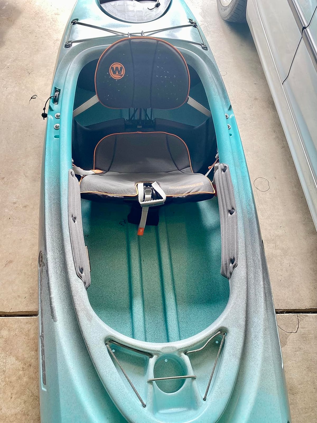 Wilderness Systems Aspire 105 | Sit Inside Recreational Kayak | Adjustable Skeg - Phase 3 Air Pro Seating customer photo 1