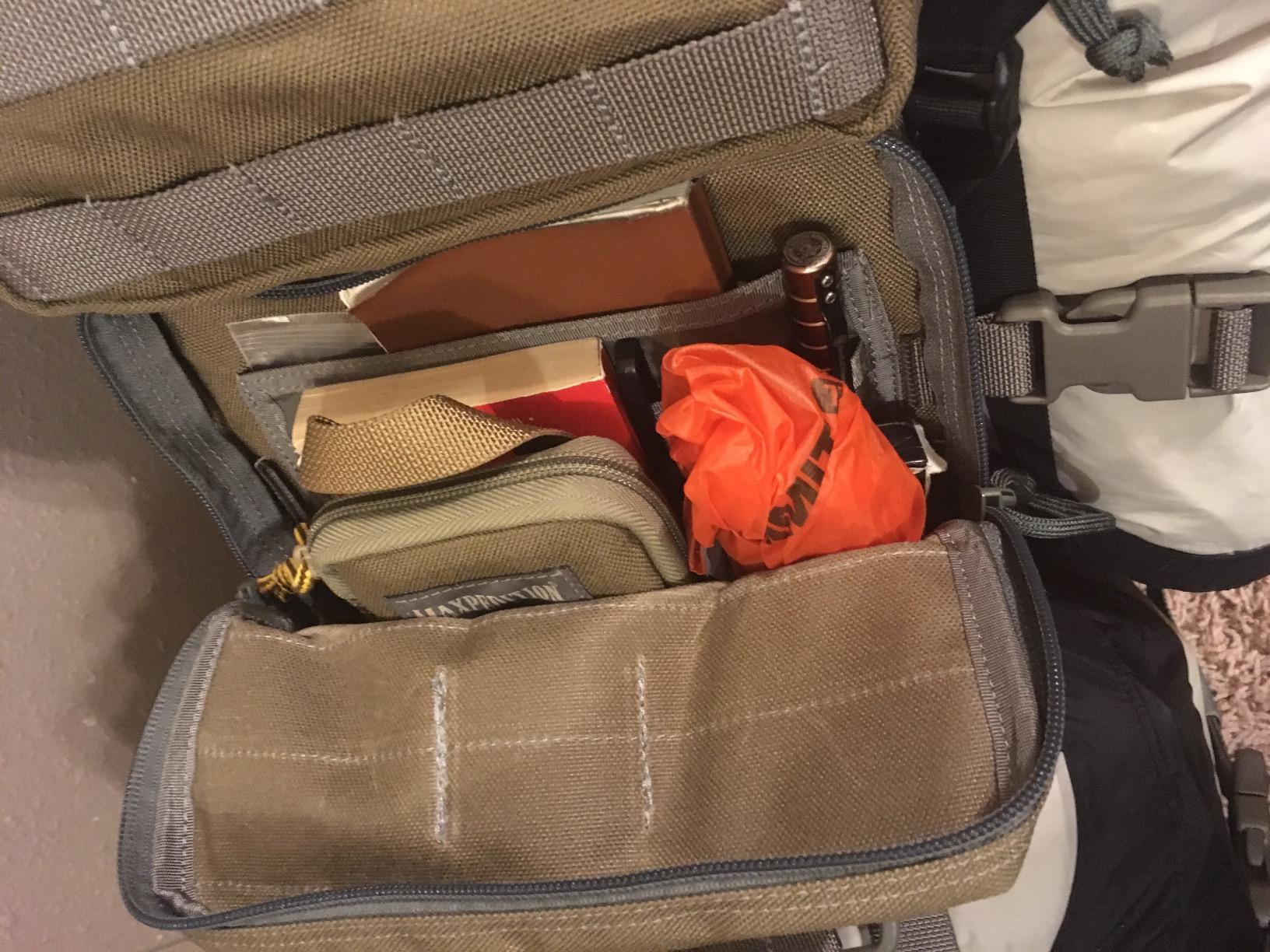 MAXPEDITION Gyrfalcon Backpack (Khaki-Foliage) 36L Tactical Backpack with Detachable Waist Pack, MOLLE Internal Frame Rucksack, Military Survival Pack, Bug Out Bag, PT1054KF customer photo 1