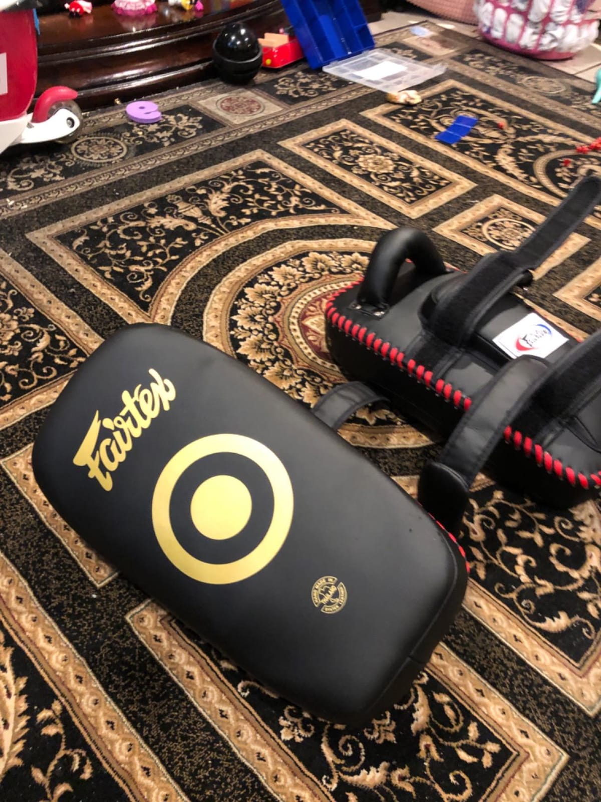 Fairtex KPLC5 Muay Thai Kickboxing Lightweight Thai Pads customer photo 1