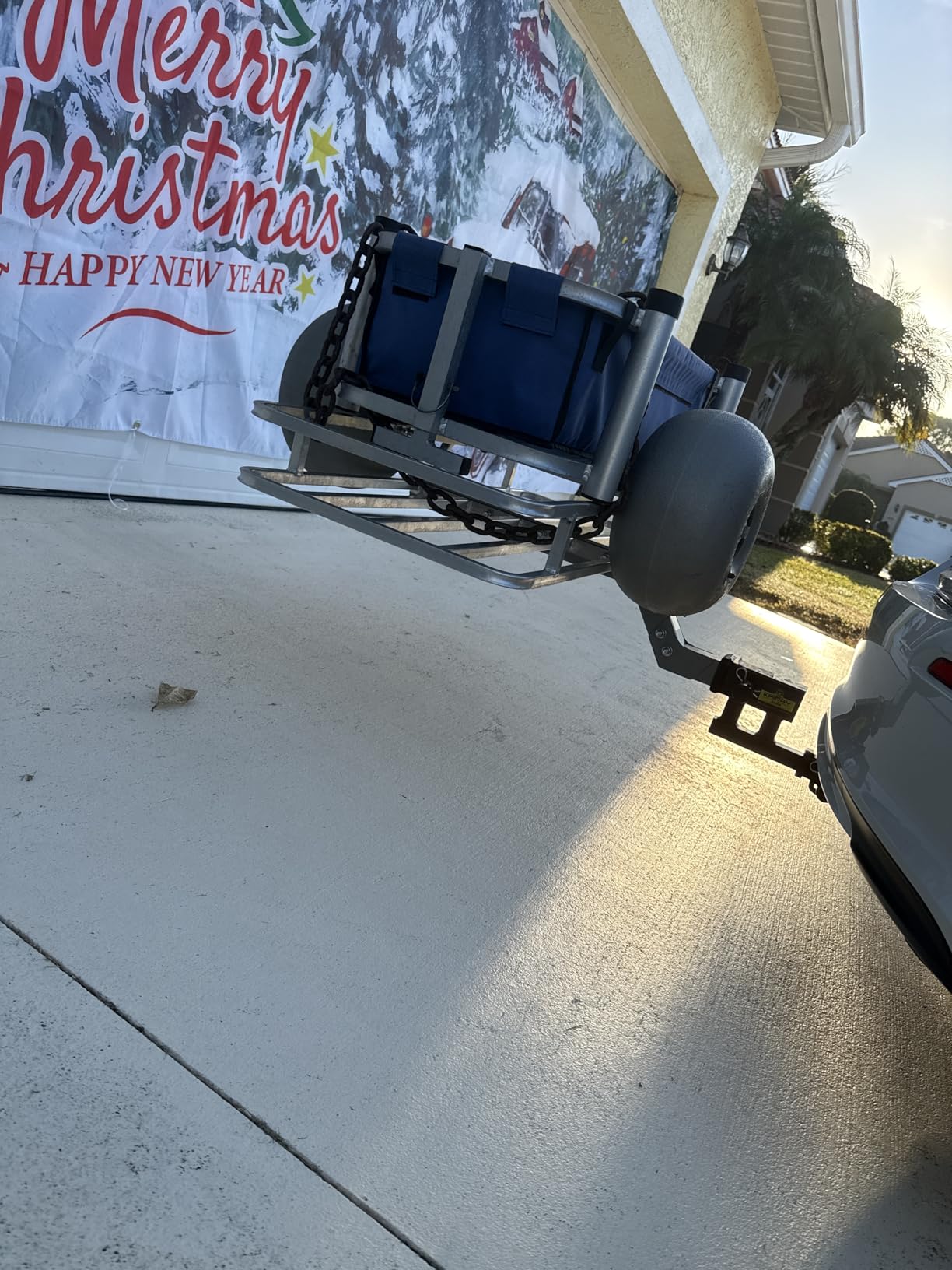 Guide Gear Small ATV UTV Utility Trailer, Hitch Cargo Carrier, Truck Camping, Aluminum customer photo 2
