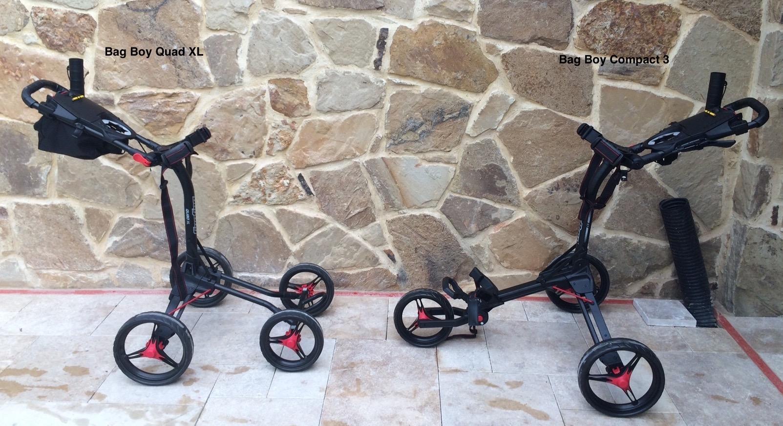 Bag Boy Compact 3 Golf Push Cart customer photo 2