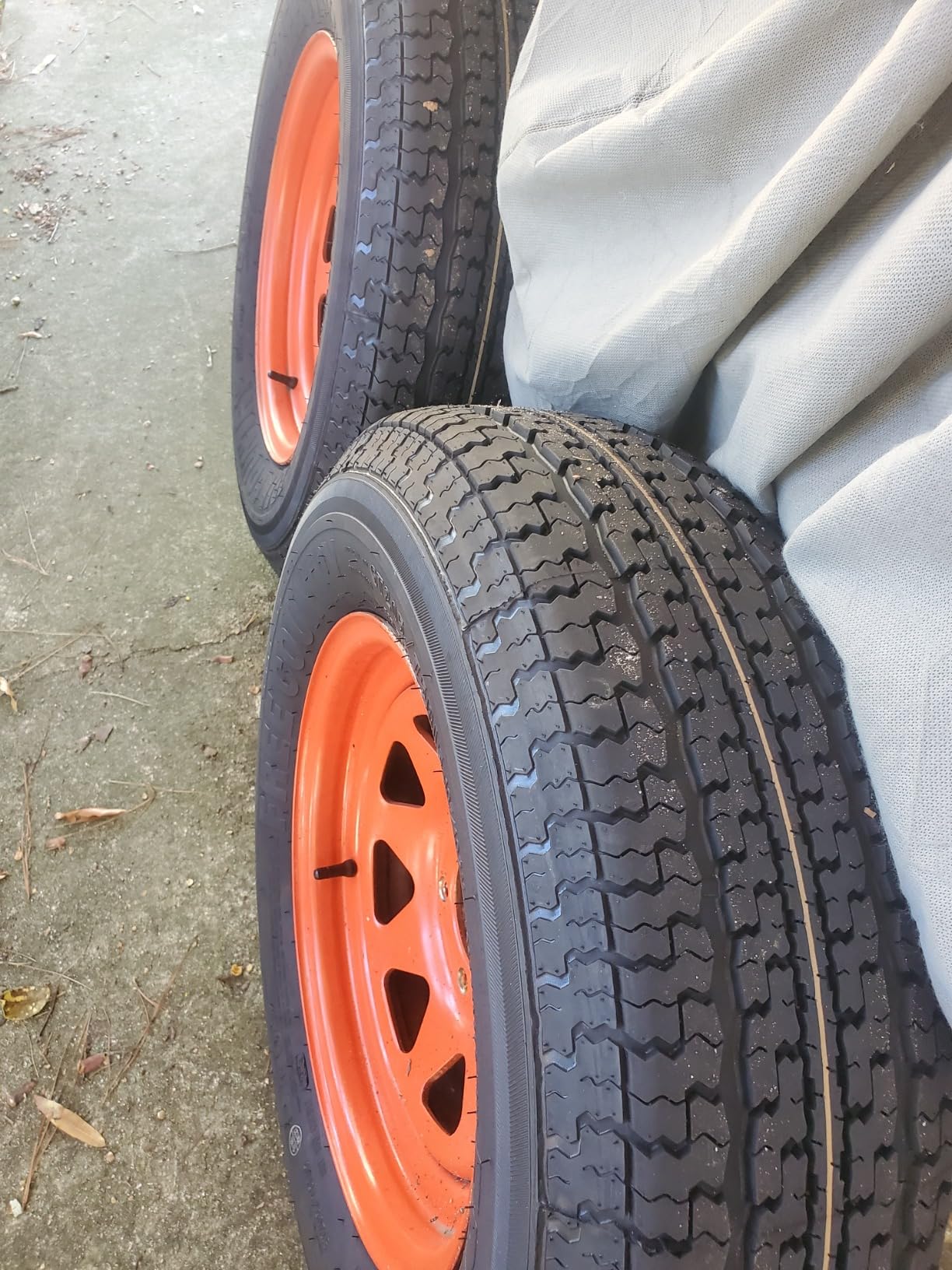 Free Country ST205/75R15 Prem Trailer Tires 8PR LR D 107N w/Scuff Guard, S2 customer photo 2