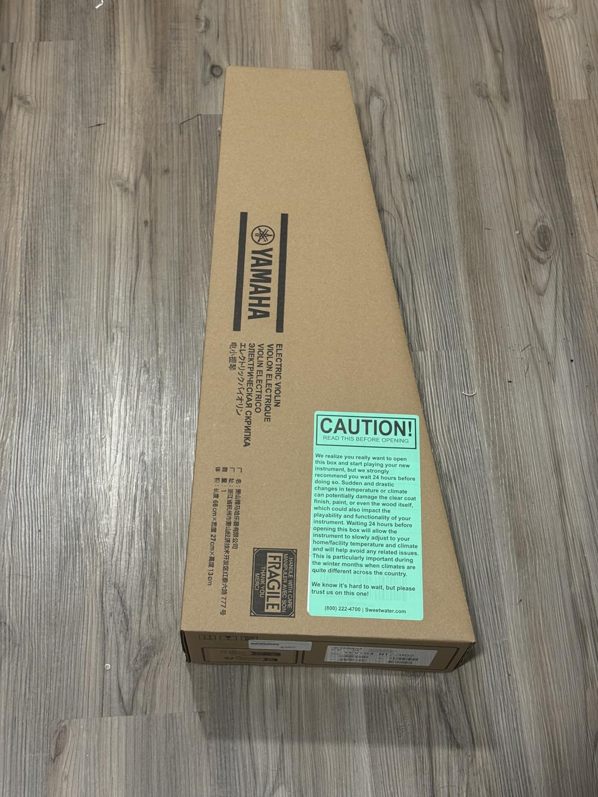 Yamaha YEV104NT Electric Violin customer photo 2