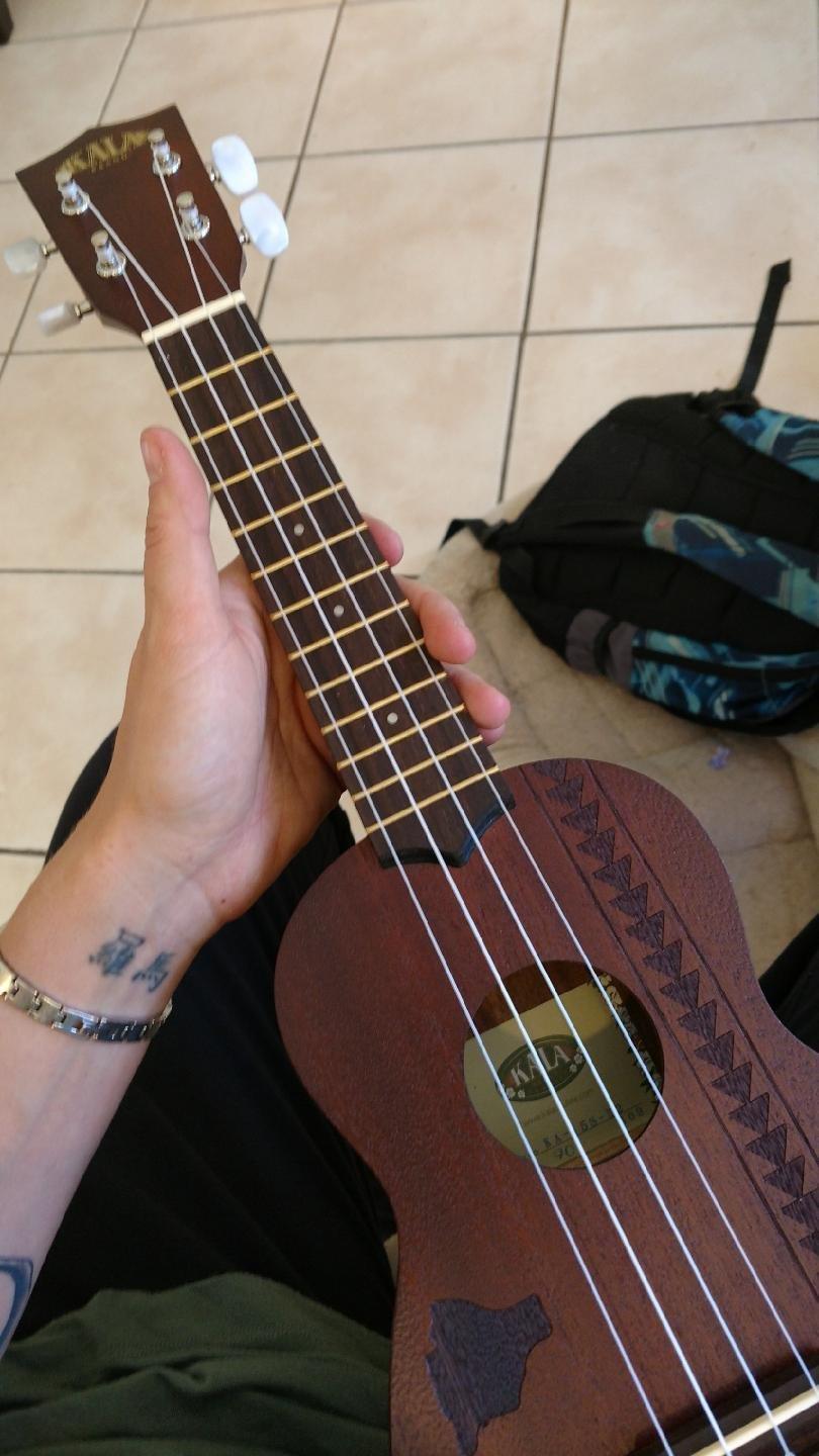 Kala KA-15S-S Satin Spruce Soprano Ukulele | 4 Aquila Super Nylgut Strings, for All Ages and Skill Levels, 21 Inch customer photo 1