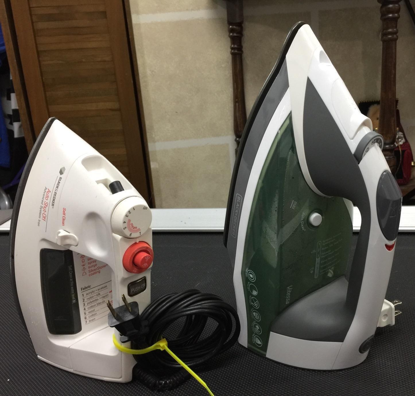 BLACK+DECKER Vitessa Advanced Steam Iron, ICR2020, Even Steam Nonstick Soleplate, Auto Shutoff, Tangle-Free Retractable Cord customer photo 2