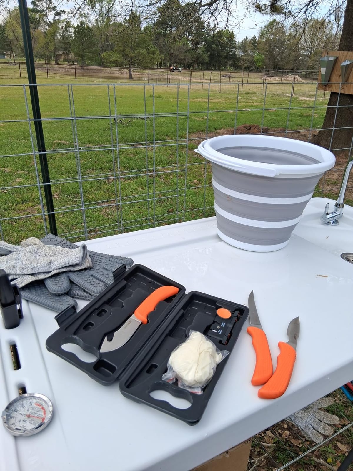 OUTDOOR EDGE WildLite 6-Piece Field to Freezer Hunting & Game Processing Knife Set with Gut Hook Blade, Caping Knife and Case customer photo 2