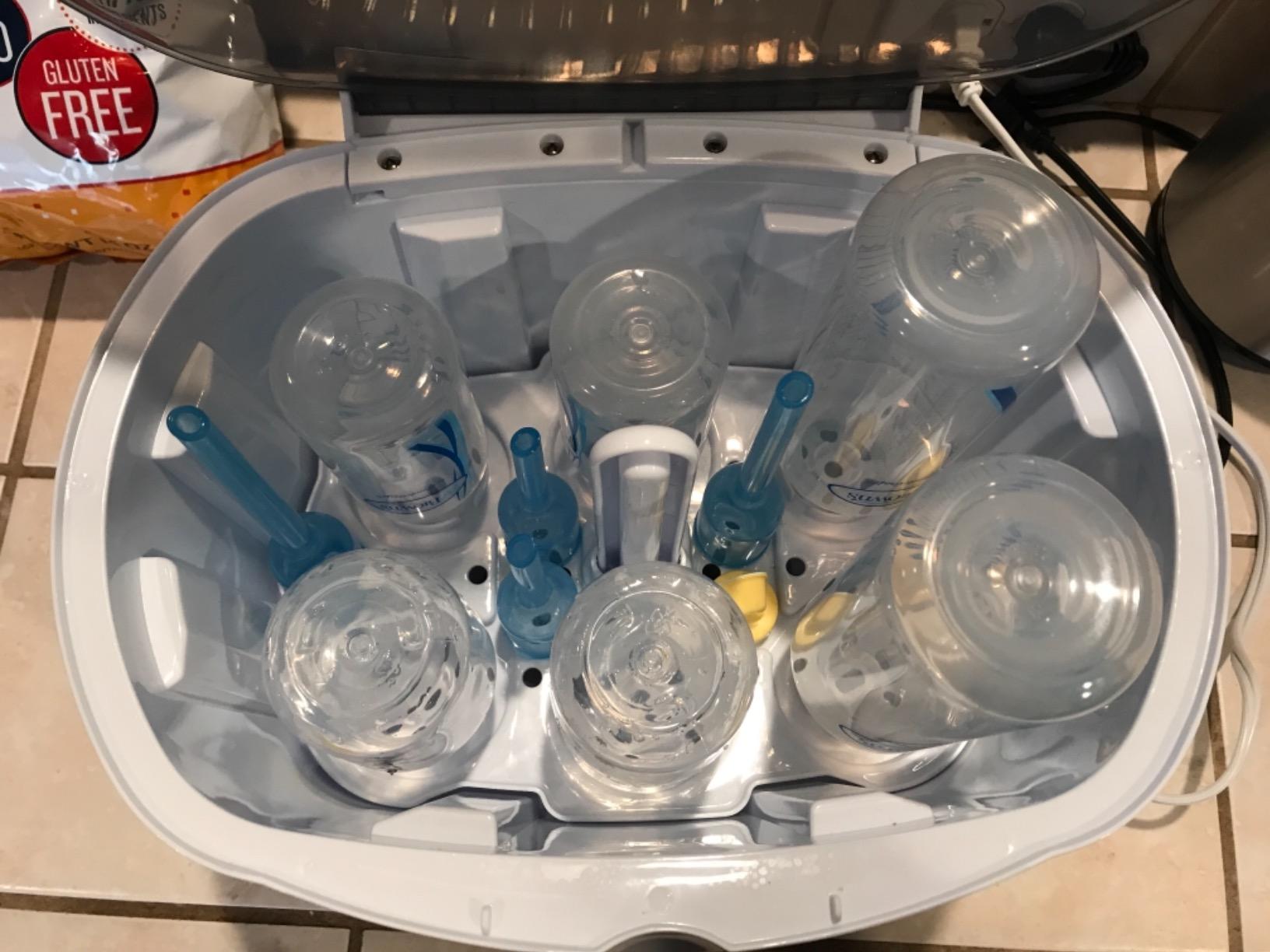 Dr. Brown's Deluxe Electric Sterilizer for Baby Bottles and Other Baby Essentials customer photo 2