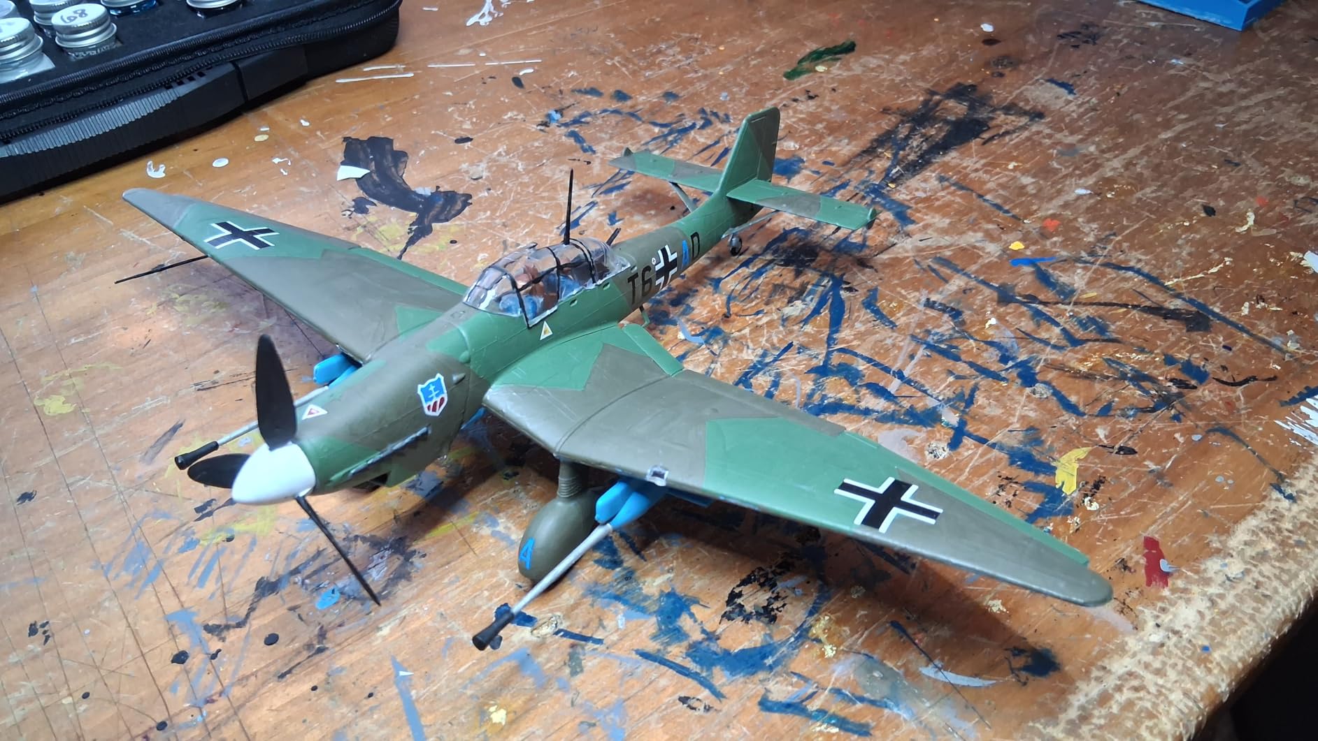 Revell Stuka Ju 87G-1 Tank Buster Plastic Model Kit customer photo 1