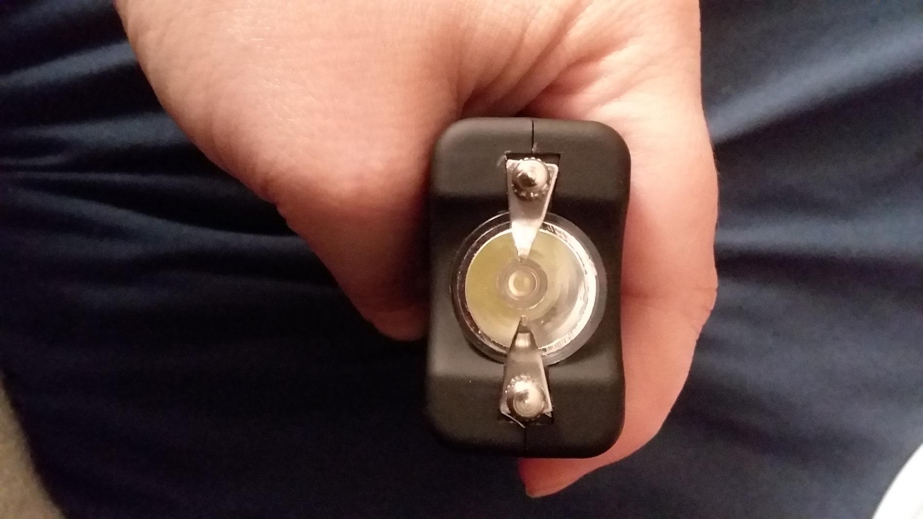 VIPERTEK VTS-881 Micro Stun Gun for Self Defense Rechargeable with LED Flashlight customer photo 2
