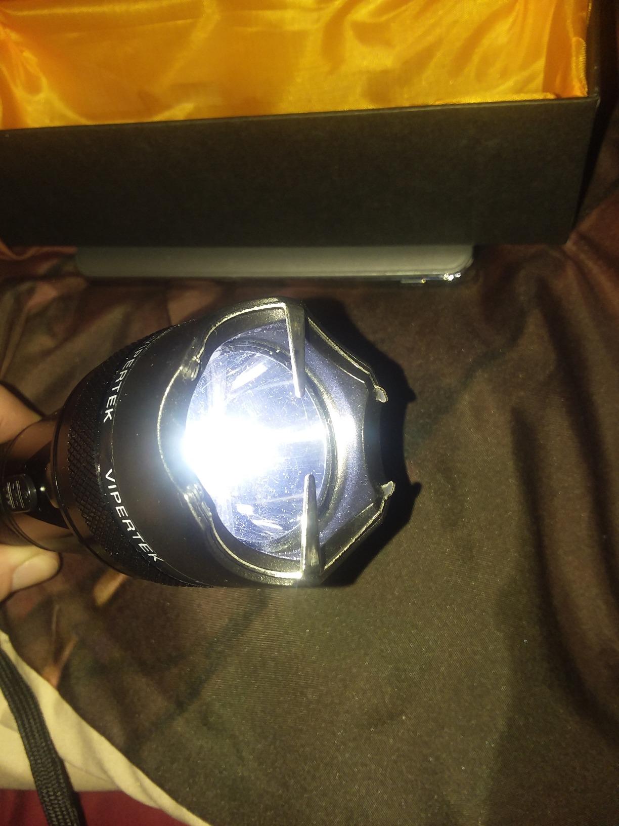 VIPERTEK VTS-195 Heavy Duty Aluminum Stun Gun for Self Defense Rechargeable with LED Flashlight customer photo 2