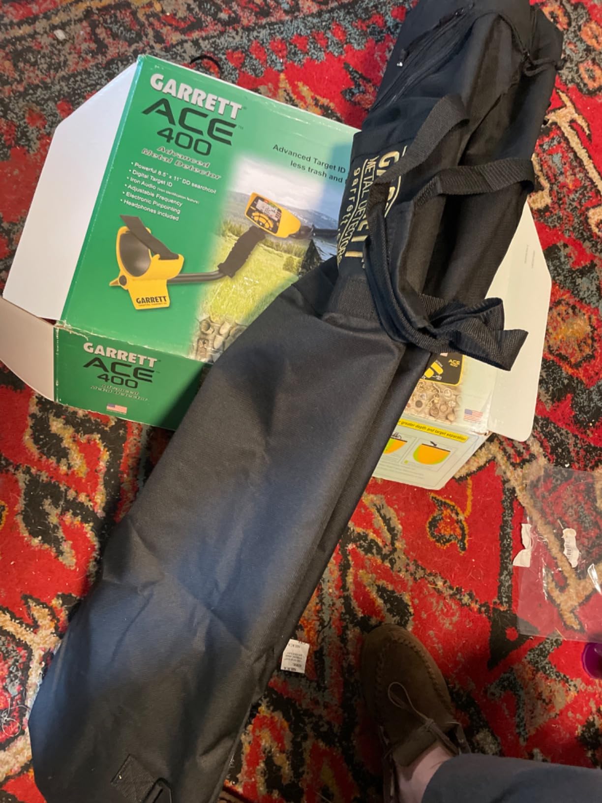 Garrett ACE 400 Metal Detector Bundle with Carry Bag customer photo 1