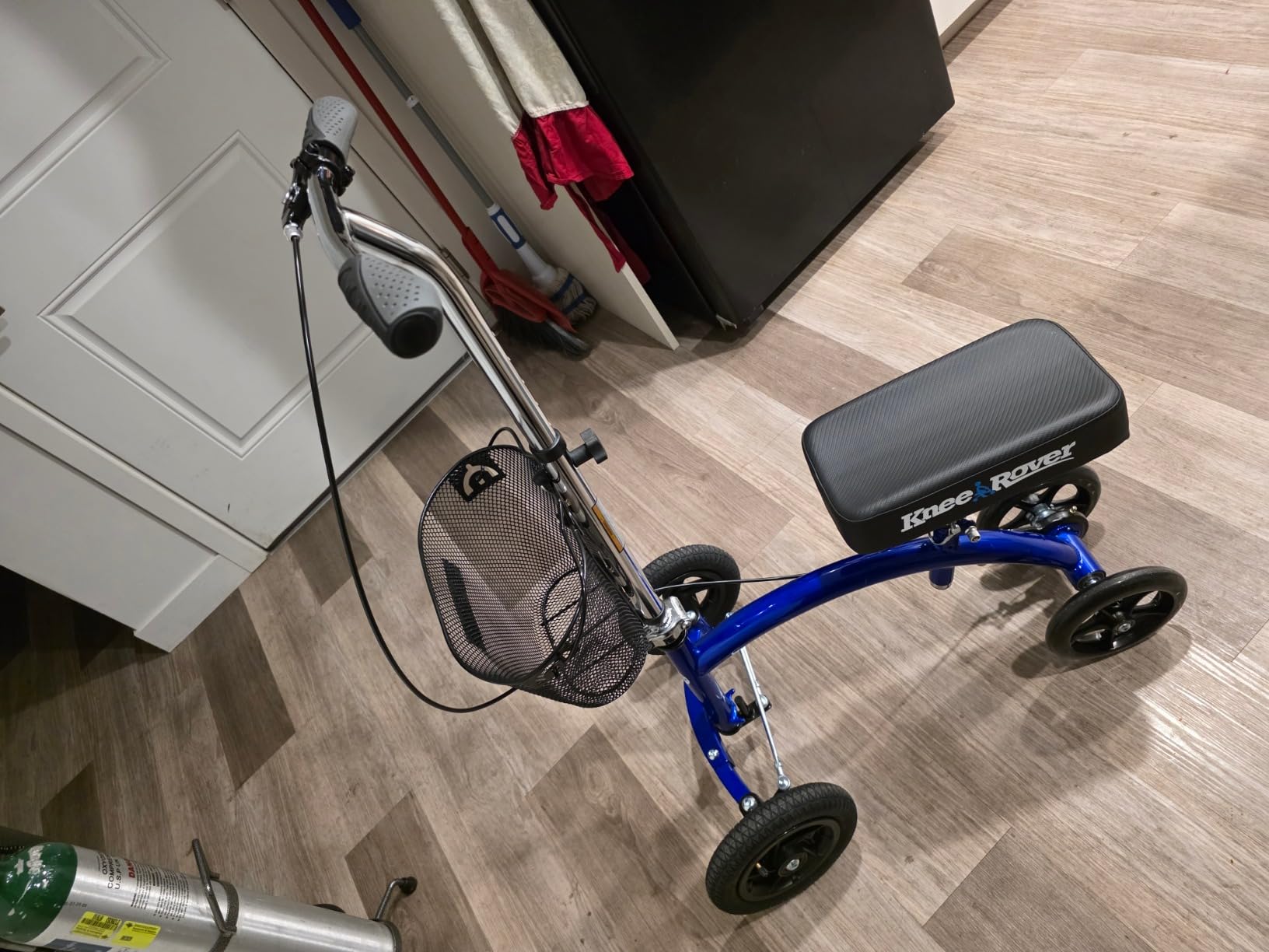 KneeRover Hybrid All Terrain Knee Scooter for Adults, Blue | Heavy Duty Knee Walker For Foot Surgery, Broken Ankle Foot Injuries, Leg Recovery Scooter, Knee Crutch Alternative customer photo 1