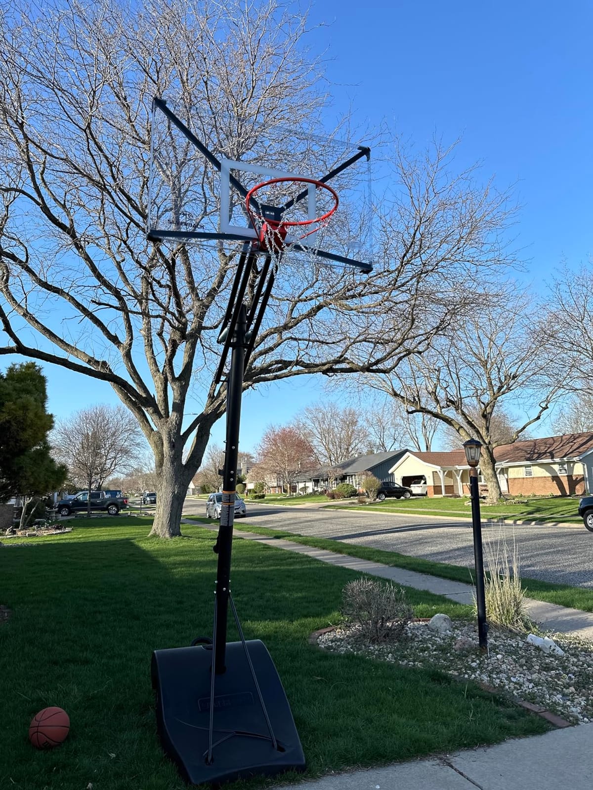 Silverback NXT Portable Adjustable 10ft Outdoor Basketball Hoop - 50