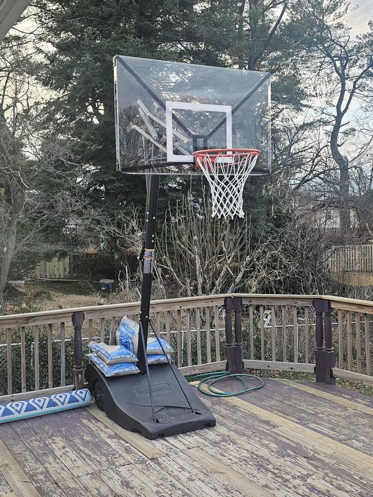 Silverback NXT Portable Adjustable 10ft Outdoor Basketball Hoop - 50