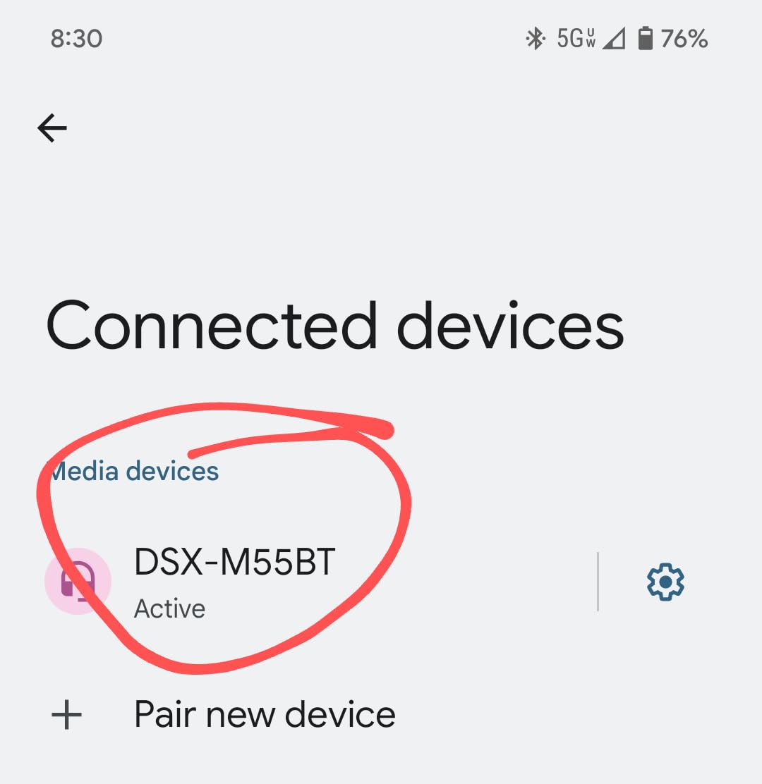 Sony DSXM55BT Bluetooth Marine Digital Media Stereo Receiver SiriusXM Ready, Single DIN customer photo 2