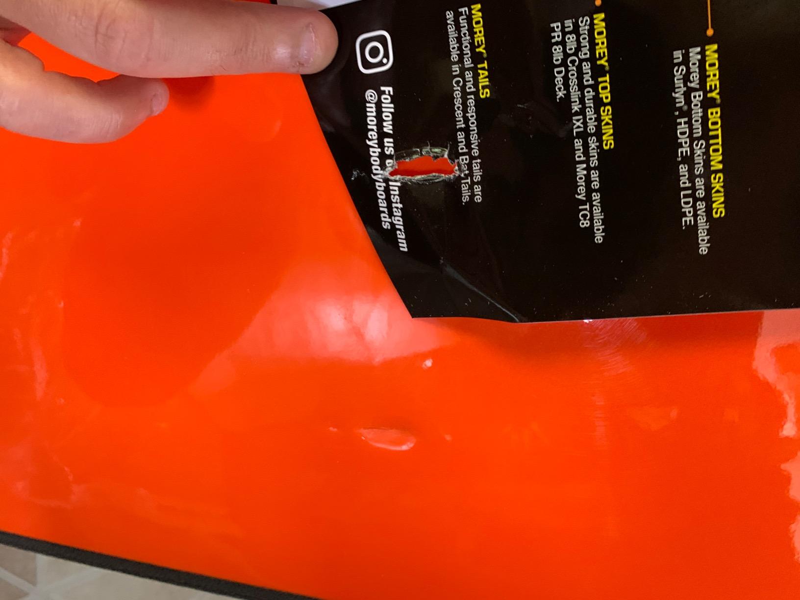 MOREY® Boogie Board. Mach 7, Pro Bodyboard; Body Boards for Beach, Embedded Rod for Durability, Engineered with HDPE Slick Bottom for Speed (2026 Model) customer photo 2