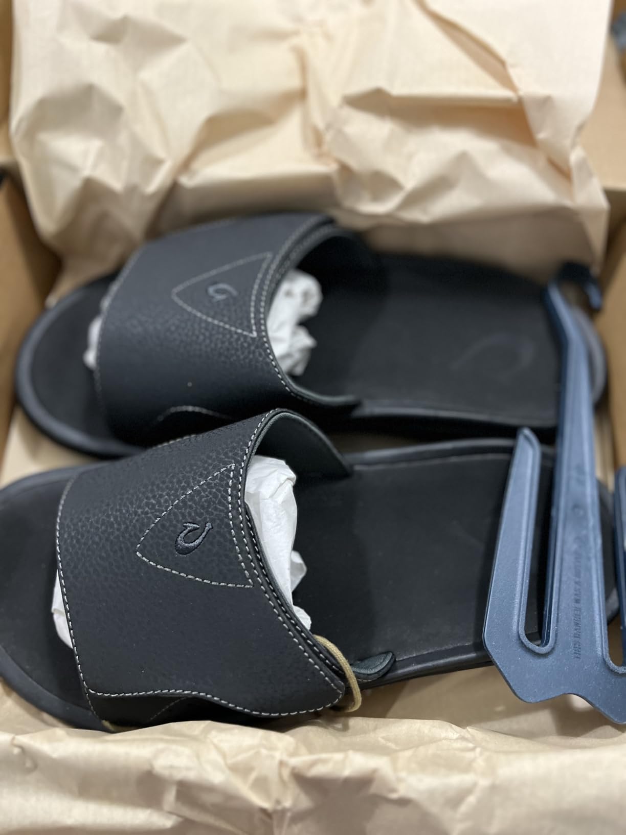 OluKai Nalu Slide Men's Versatile Sandals, Adjustable Straps | Water-Friendly, Lightweight & Durable, All-Day Comfort & Support customer photo 2
