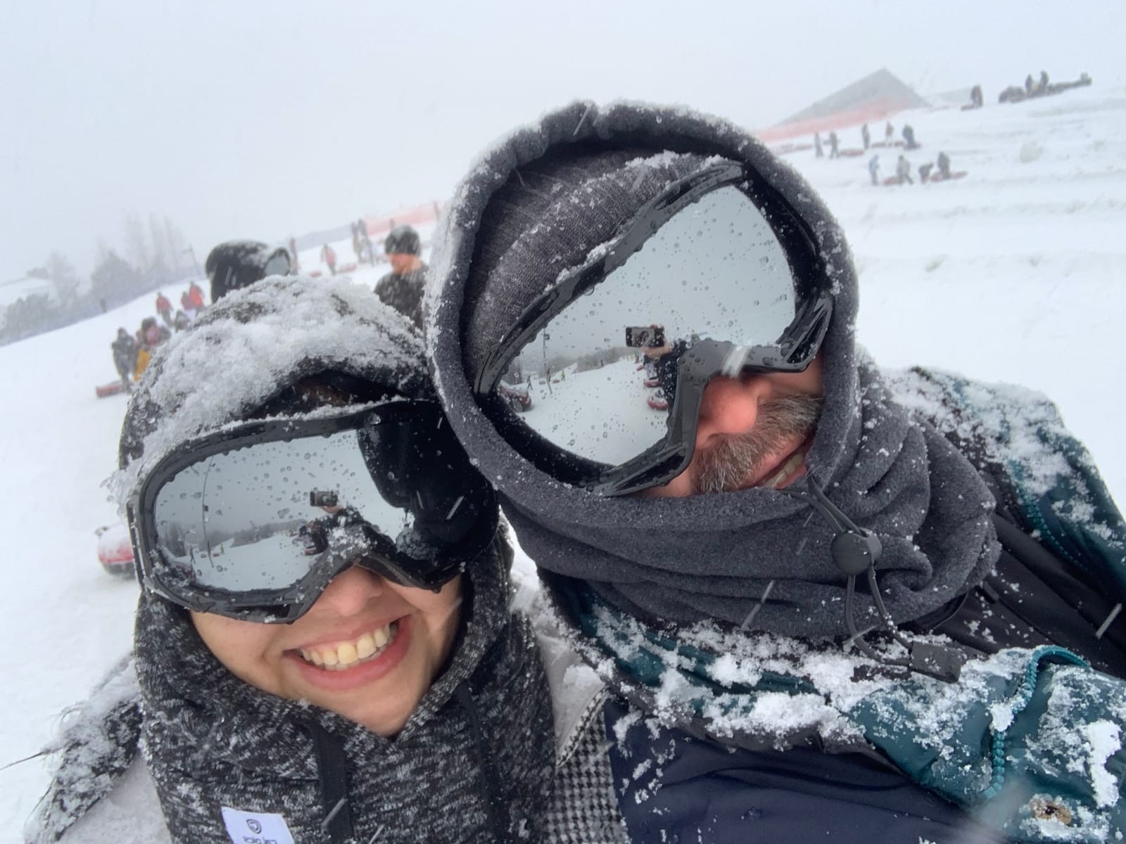 OutdoorMaster OTG Ski Goggles, Snowboard Goggles for Men, Women & Youth | Over Glasses Ski Goggles with Anti-fog UV400 Protection, Helmet Compatibility, and a Soft TPU Frame for Snow Sports customer photo 1
