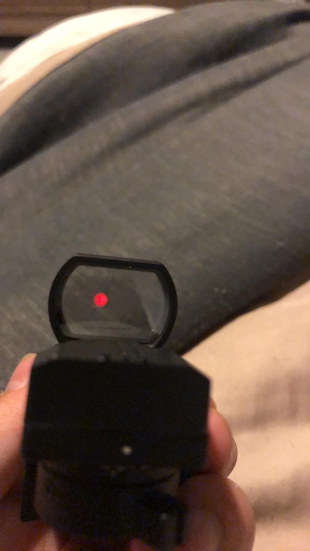 Feyachi Reflex Sight - Adjustable Reticle (4 Styles) Both Red and Green in one Sight! customer photo 1