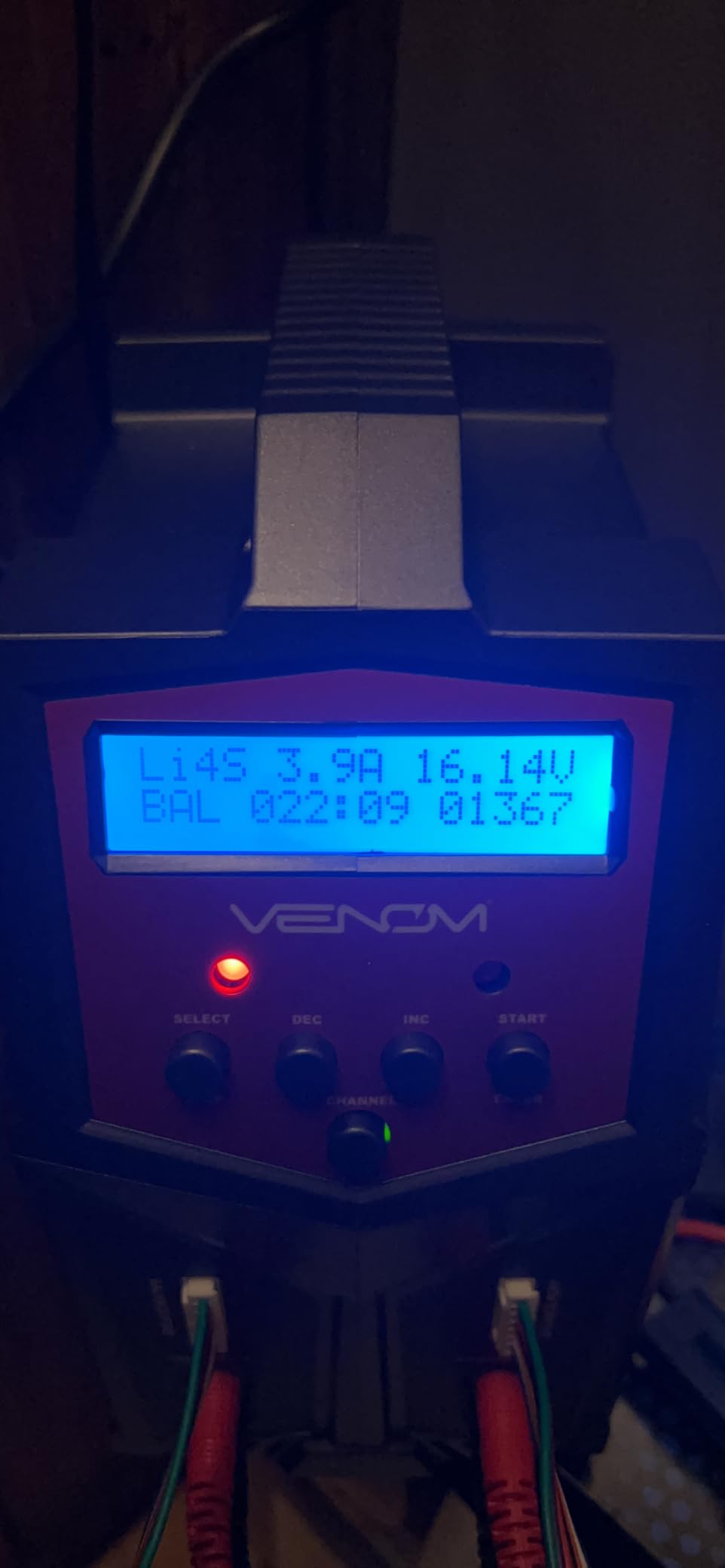 Venom Power Pro Duo LiPo Battery Charger - LCD Screen, Charging Leads - Balance Charger & Discharger for LiPo, LiHV, Li-Ion, Life, NiMH, NiCD, Pb Batteries - Power Supply for 1S- 6S, Drone & RC Cars customer photo 2
