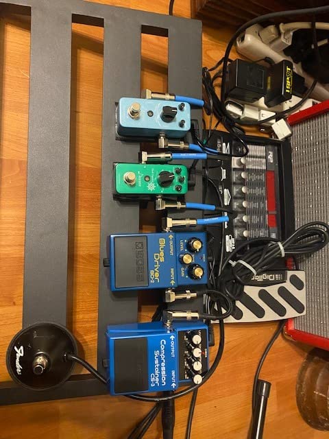 Donner Guitar Pedal Board Case DB-3 Aluminium Pedalboard 20'' x 11.4'' x 4'' with Bag customer photo 2