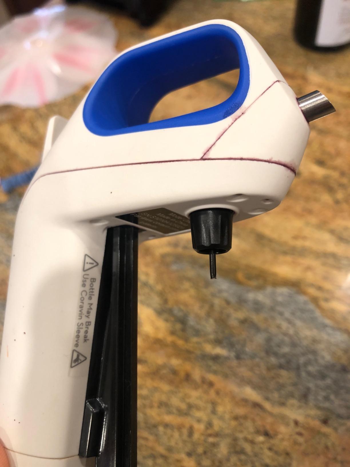Coravin 100015 Model One Advanced Wine Bottle Opener and Preservation System, Includes 2 Coravin Argon Capsules customer photo 1
