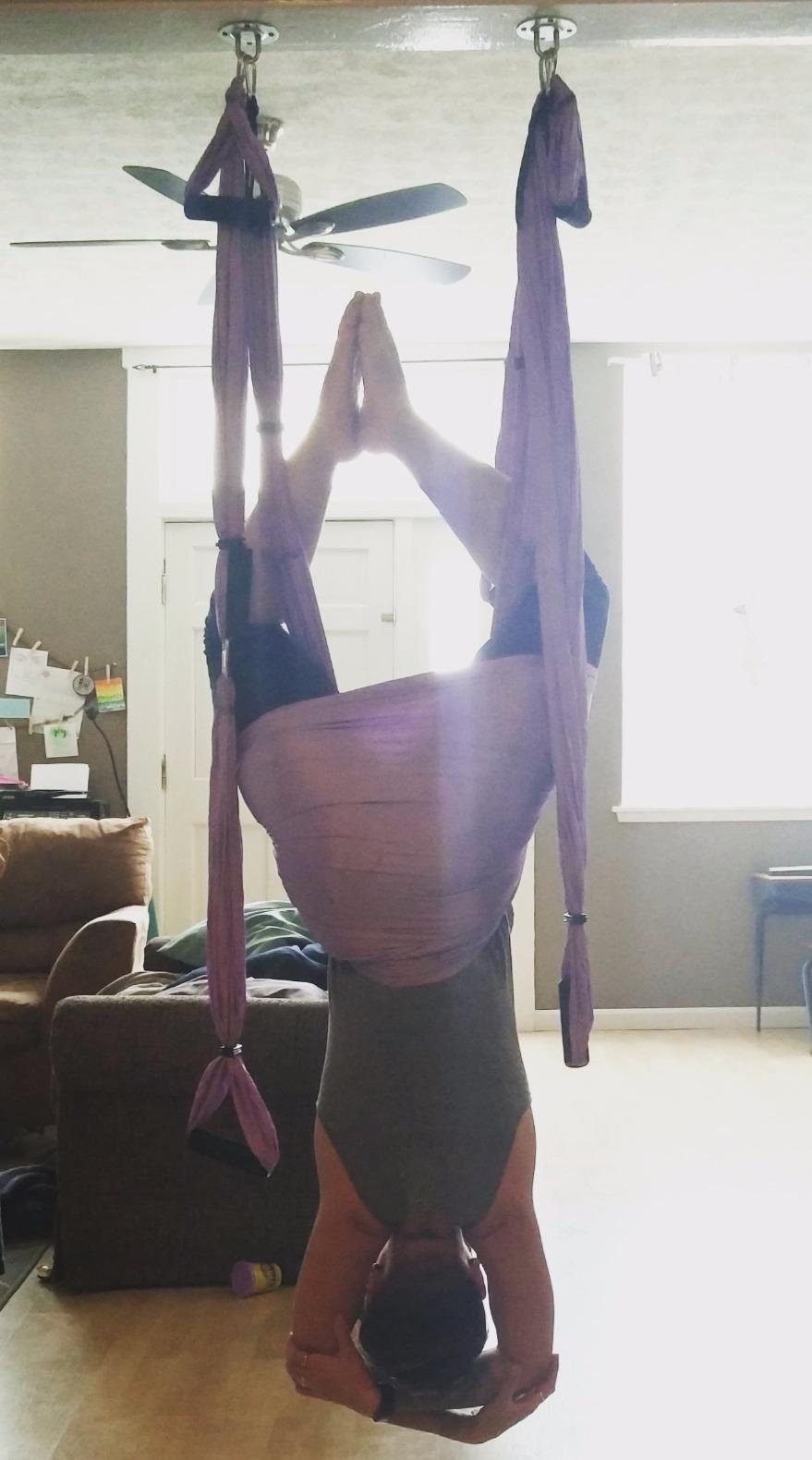 UpCircleSeven Aerial Yoga Swing Set Ceiling Mount Accessories customer photo 2