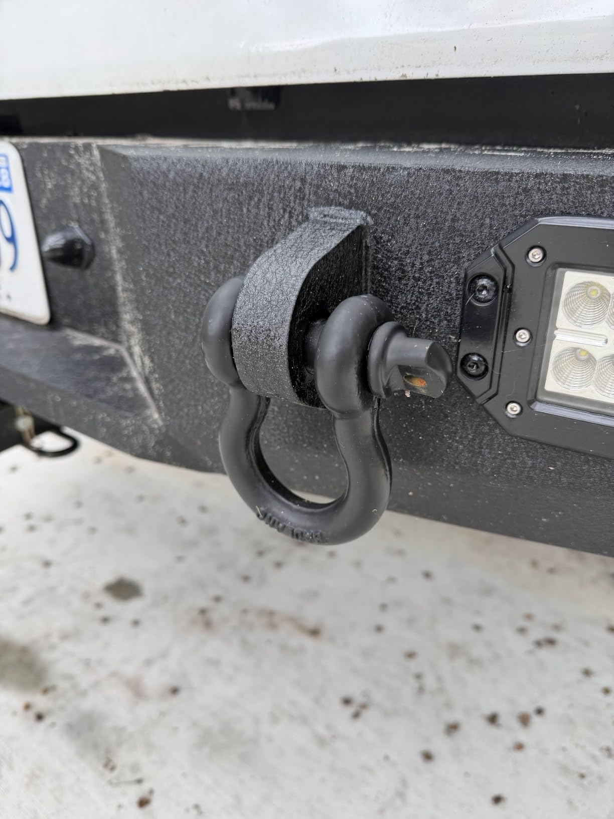 Rhino USA D Ring Shackles (2-Pack) - 41,850lb Break Strength | Heavy Duty 3/4in Clevis Shackle with 7/8in Pin for Towing & Off-Road Recovery (Black) customer photo 2
