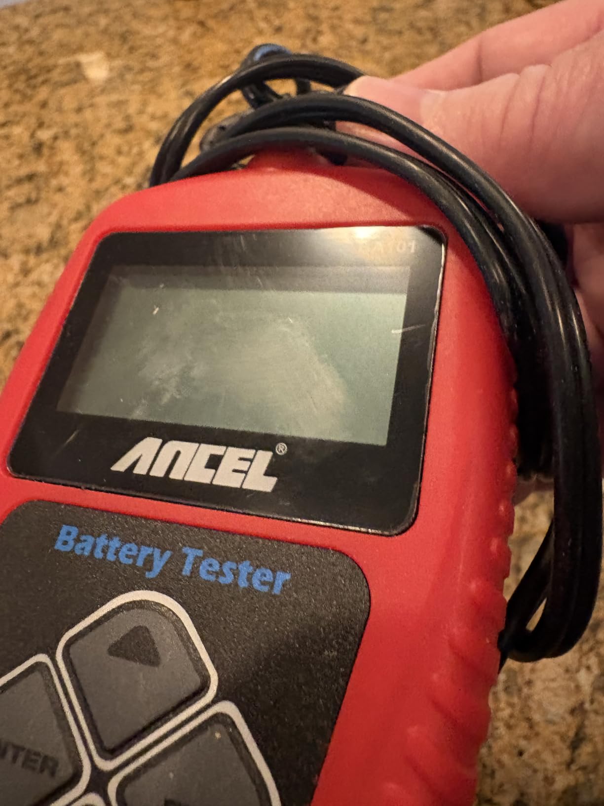 ANCEL BA101 Car Battery Tester, 12V Digital Automotive Alternator Meter Diagnostic Tool, 100-2000 CCA Load Capacity, Charging & Cranking Analyzer for Truck, Boat, RV, Marine Vehicle, and More customer photo 2