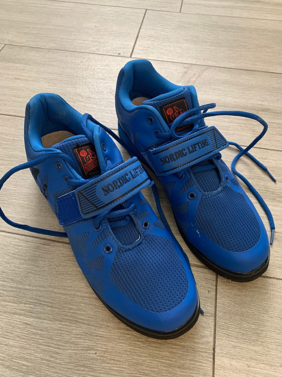 Nordic Lifting MEGIN Deadlift Shoes - Elevated Heel Gym Footwear for Powerlifting, Weightlifting & Strength Training - Non-Slip Sole Lifting Shoes for Men customer photo 1