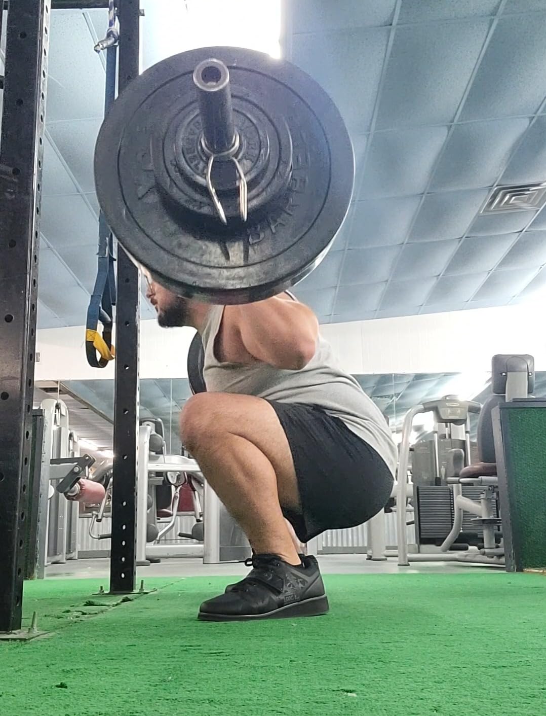 Nordic Lifting MEGIN Deadlift Shoes - Elevated Heel Gym Footwear for Powerlifting, Weightlifting & Strength Training - Non-Slip Sole Lifting Shoes for Men customer photo 2