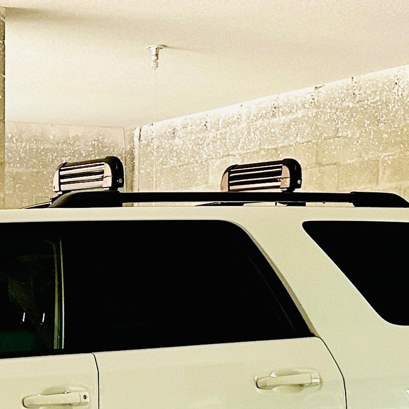 Rhino-Rack Carrier for Skis, Snowboards, Fishing Rods, Paddles, Skateboards, Water Skis, Wakeboard & More, Universal Mounting, Easy to Use, Locking, Lightweight & Heavy Duty, Suitable for All Vehicles customer photo 1