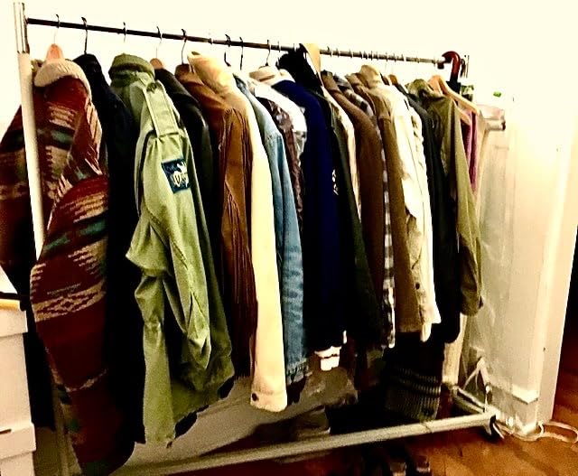 Simple Houseware Industrial Grade Z-Base Garment Rack, 63