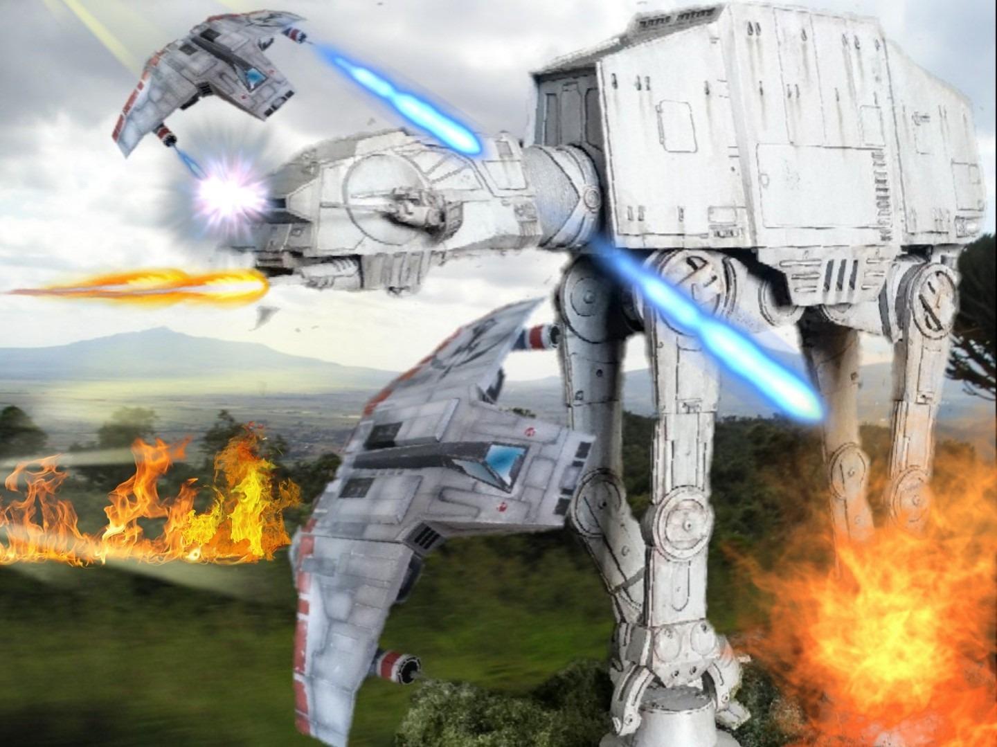 Bandai Hobby - Star Wars - AT-AT 1/144 Model Kit customer photo 2