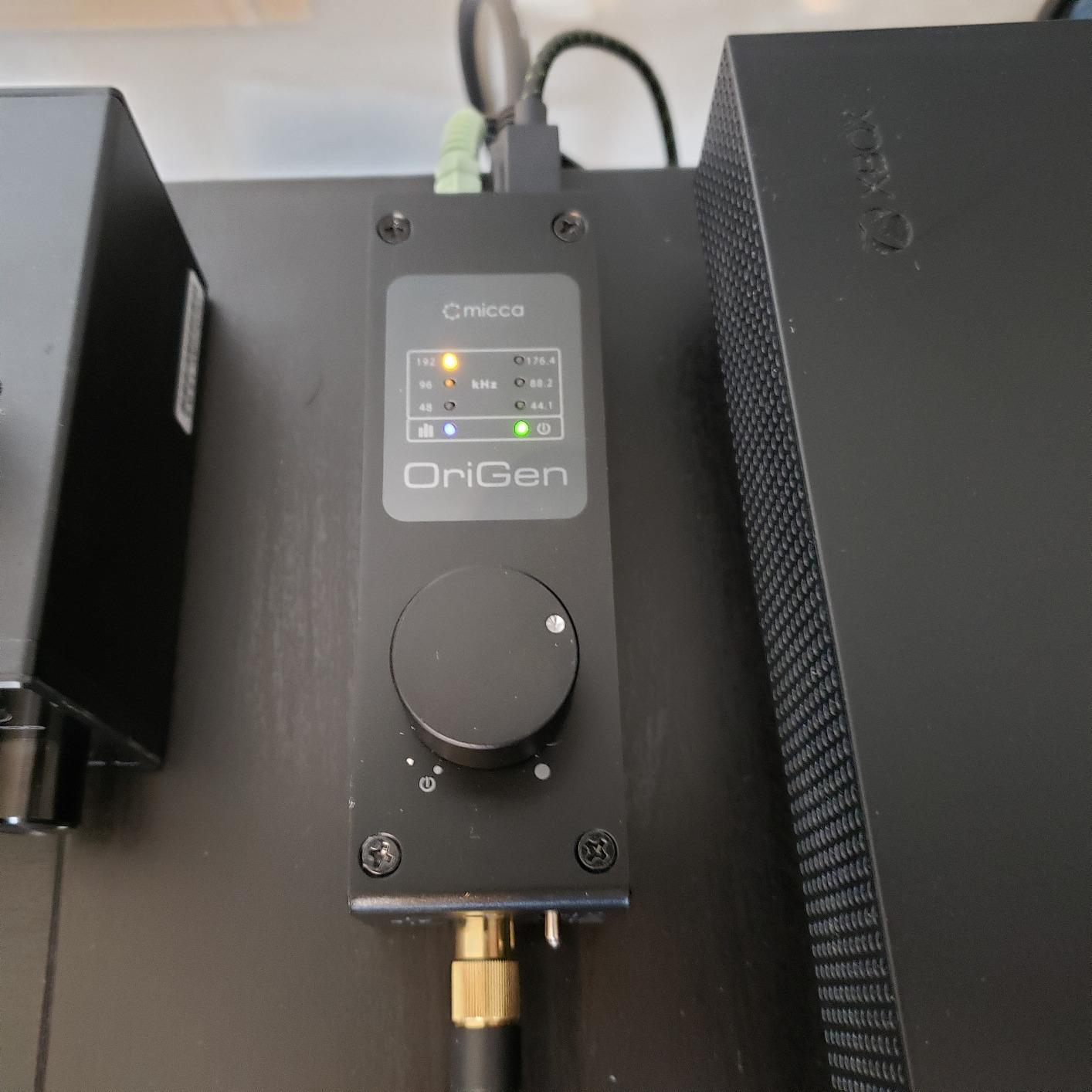 Micca OriGen G3 HiFi USB and Optical DAC Amp for Headphones and Powered Speakers, 24-Bit/192kHz, Earphone Amplifier, Preamp, Volume Control, for Desktop Computers and Laptops customer photo 2