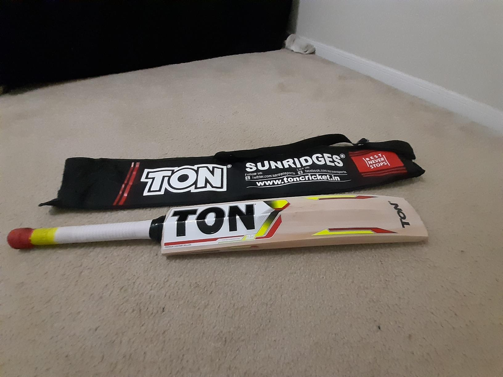 SS Ton Kashmir Willow Cricket Bat- Ton Maximus (Cover Included) customer photo 1