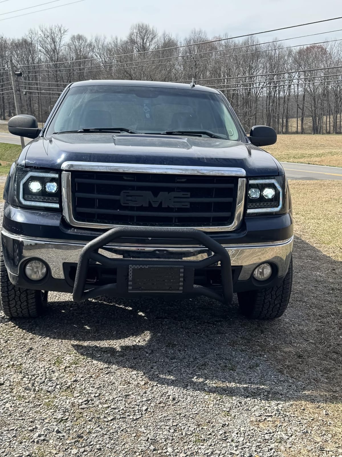 Tyger Auto TG-GD6C60048 Front Bumper Guard Compatible with 2007-2018 Chevy Silverado / GMC Sierra 1500 (Exclude 2007 Classic Models) | Textured Black | Light Mount | Bull Bar customer photo 2