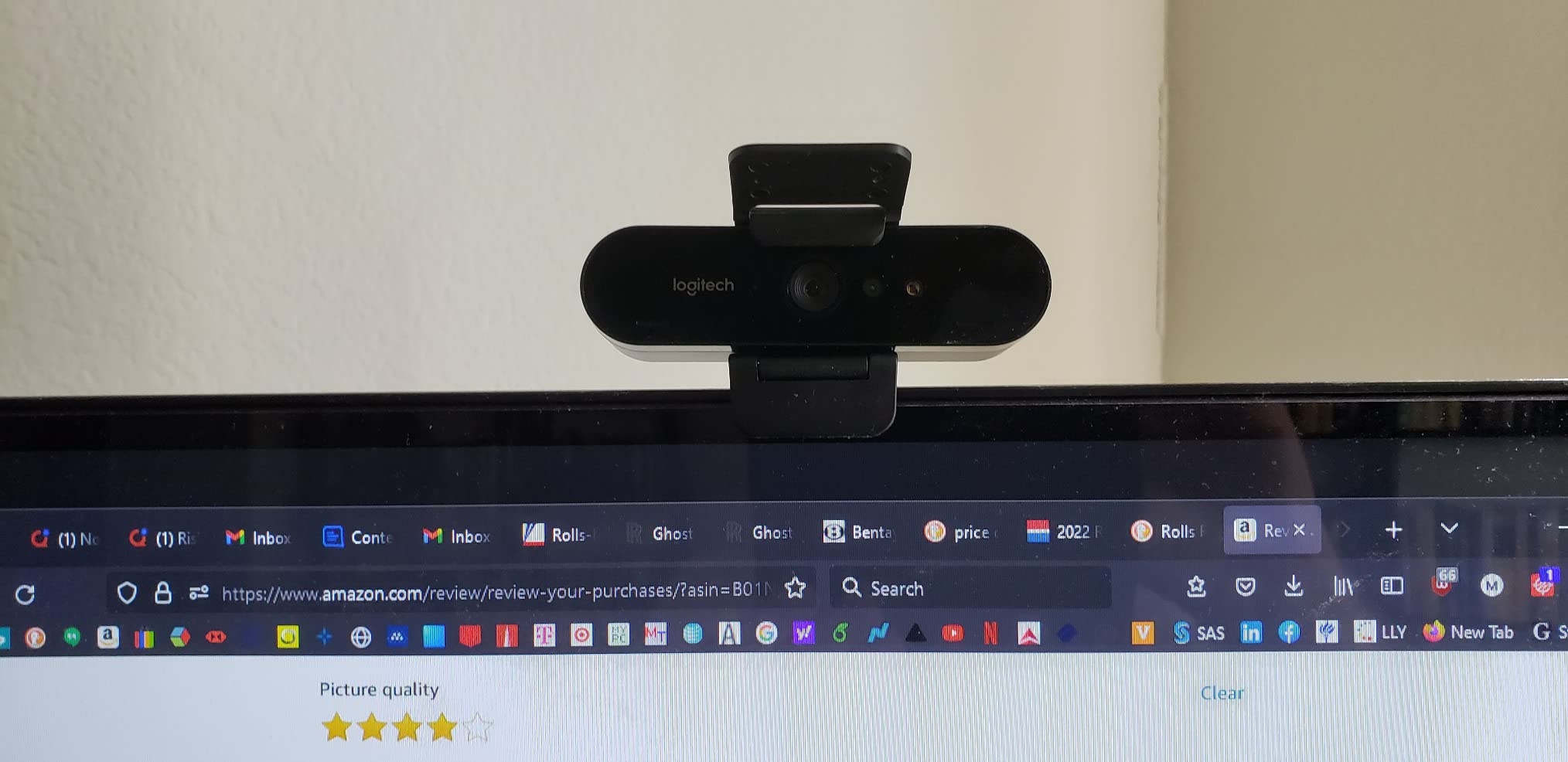 Logitech 4k Webcam customer photo 1