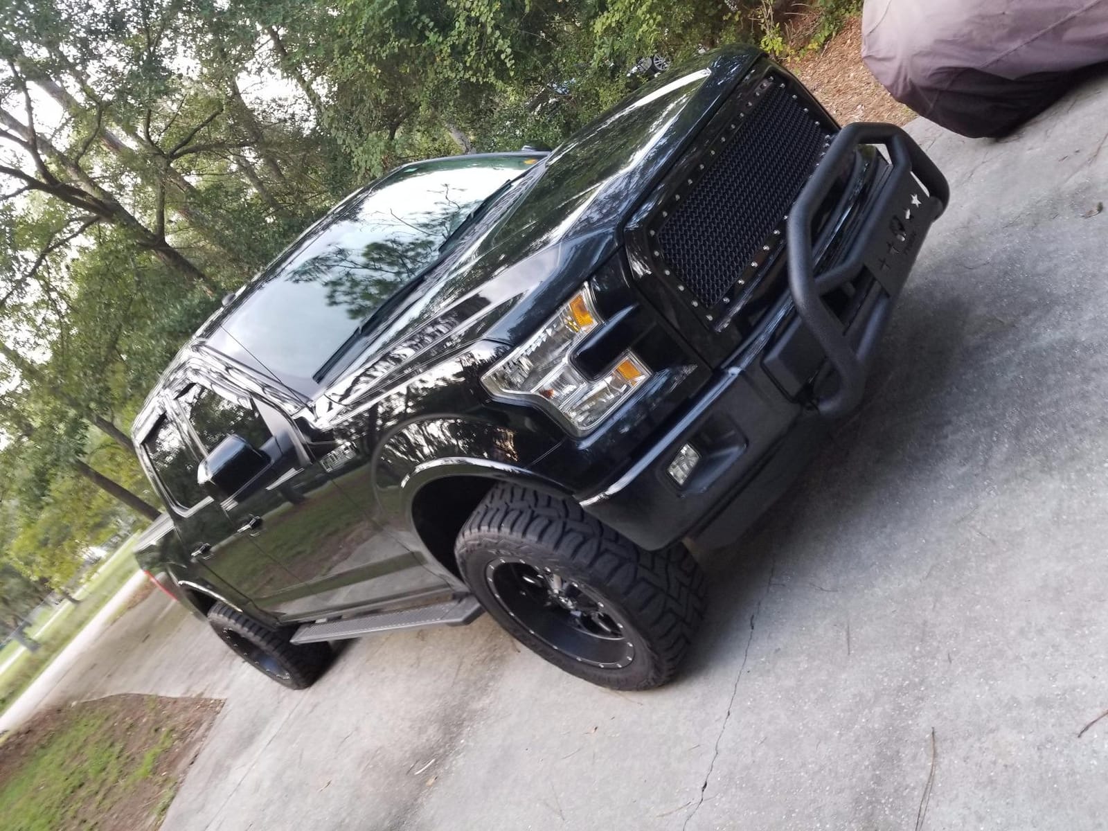 Tyger Auto TG-GD6F60098 Front Bumper Guard Compatible with 2004-2024 Ford F150 (Exclude Heritage, Raptor, 20-22 Diesel, 22-24 Lightning EV) | Textured Black | Light Mount | Bull Bar customer photo 1