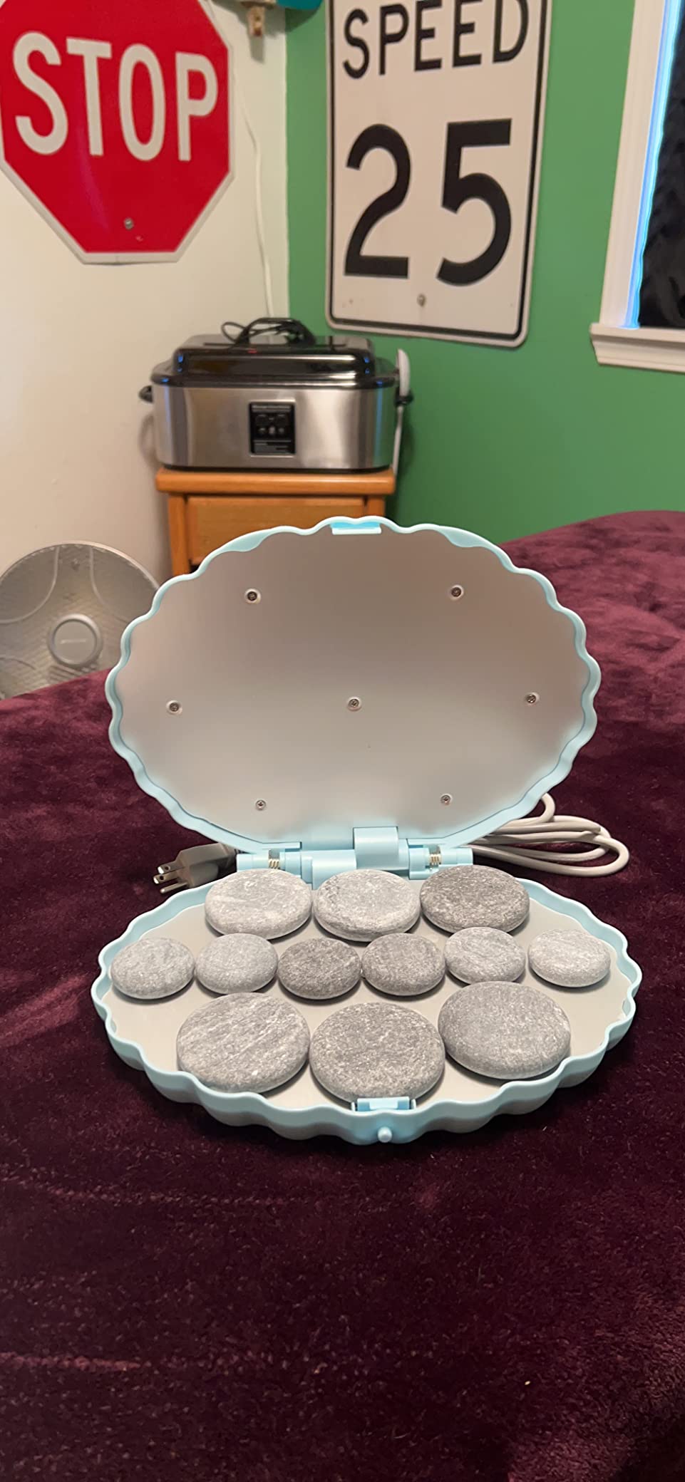 Therapist's Choice Portable Hot Stone Warmer with 12 Stones for Massage Therapy customer photo 2