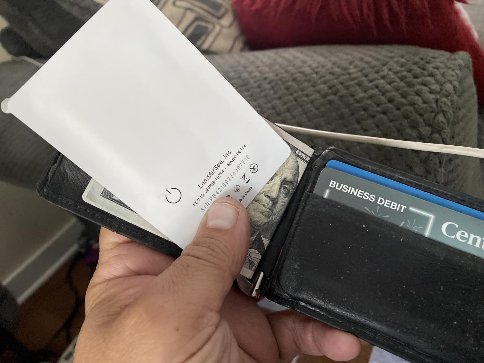 LandAirSea 54 GPS Tracker - Made in the USA from Domestic & Imported Parts. Long Battery, Magnetic, Waterproof, Global Tracking. Subscription Required customer photo 2