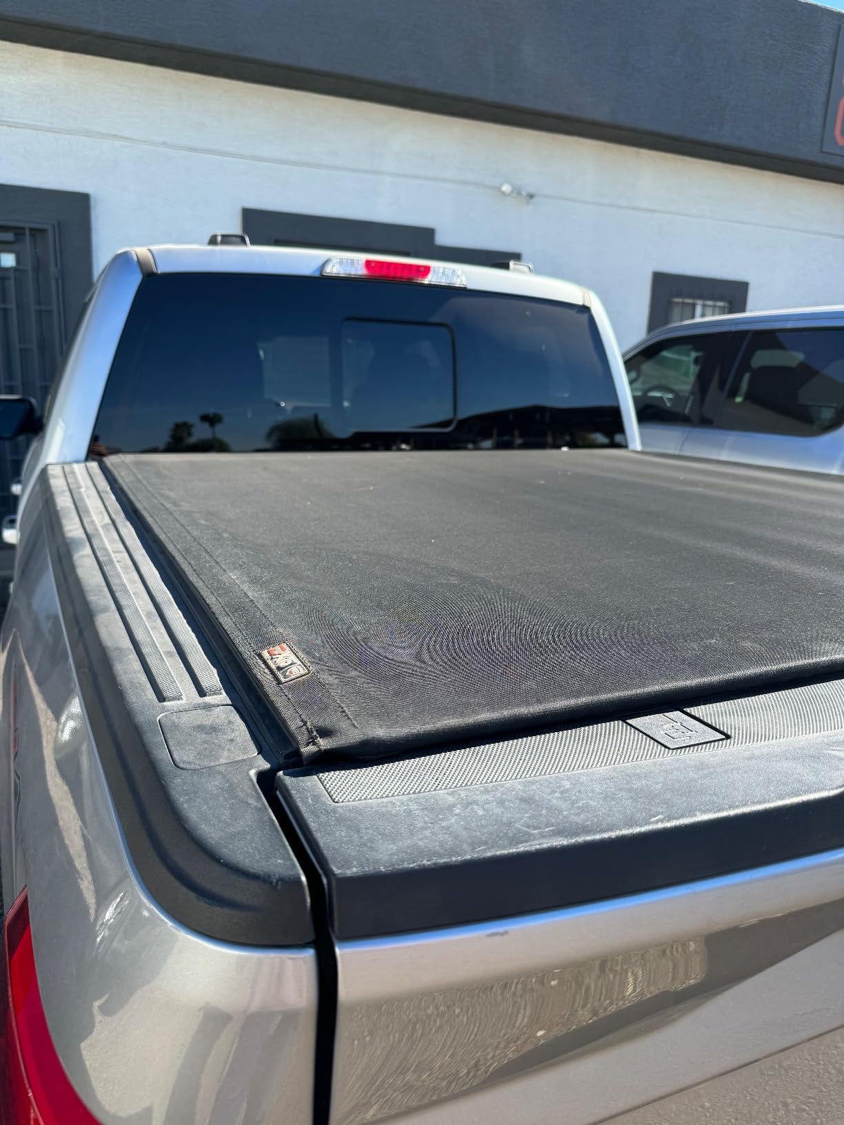 TruXedo Pro X15 Soft Roll Up Truck Bed Tonneau Cover | 1497701 | Fits 2015-2024 Ford F-150 5' 7