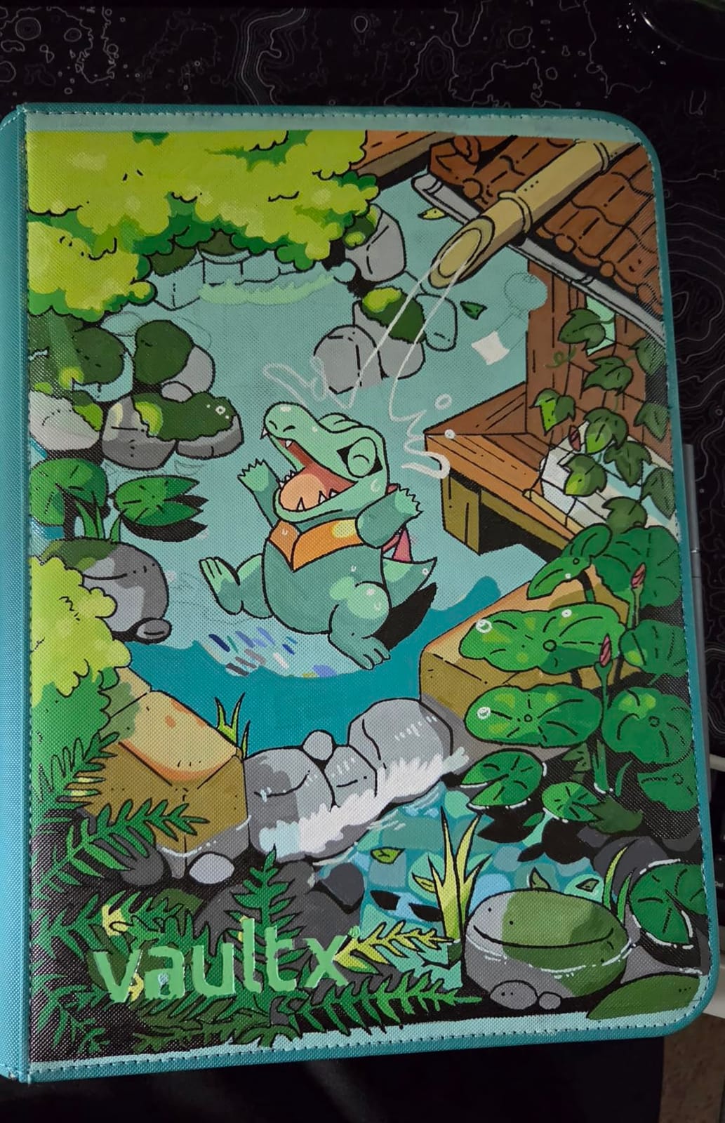 Vault X 9 Pocket Zip Trading Card Binder 360 Cards Exo-Tec (Black) customer photo 1