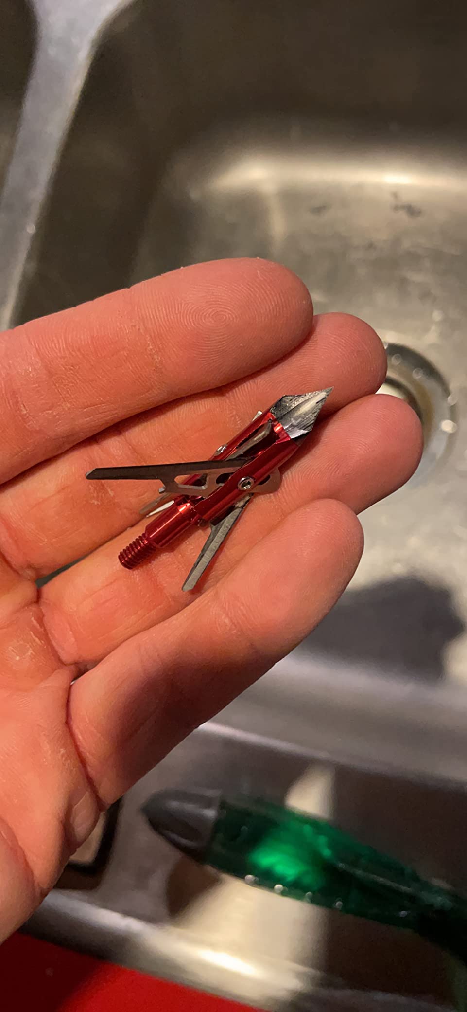 RAGE 3 Blade Chisel Tip SC Mechanical Broadhead, 100 Grain, 1.6