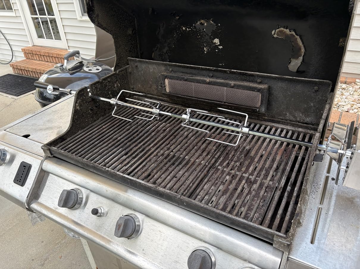 onlyfire Universal Grill Rotisserie Kit, 45