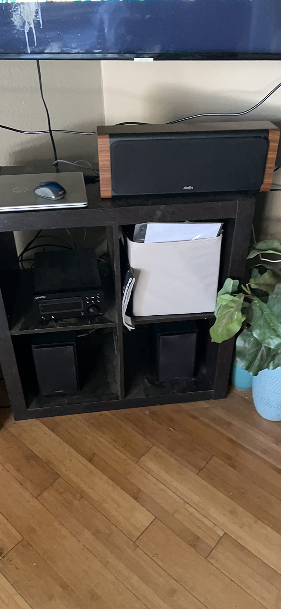 Denon D-M41 Home Theater Mini Amplifier and Bookshelf Speaker Pair | Compact HiFi CD Stereo System with Speakers, FM/AM Tuner, Wireless Bluetooth Amp, Perfect for Small Rooms and Home Cinema customer photo 1