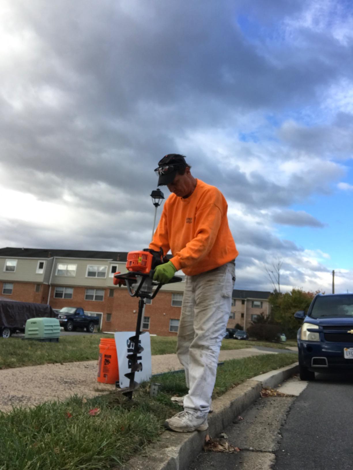 PROYAMA 54cc Post Hole Digger, Gas Powered Easy Start Earth Auger Digger | 2 Cycle Heavy Duty Post Hole Digging with 4