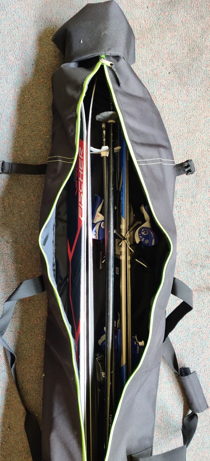 Athletico Ski & Boot Bag Combo | Store Skis Up to 200 CM & Boots Up To Size 13 | Includes 2 Padded Bags customer photo 2